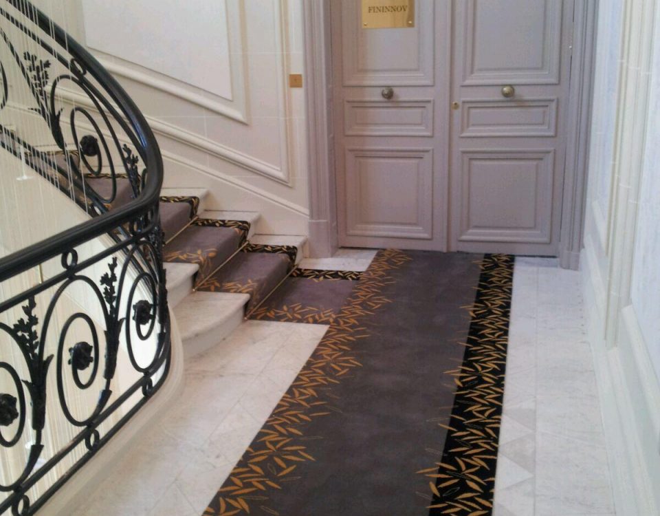  Tapis  Immeuble  Haussmannien vert Nit Tapis 